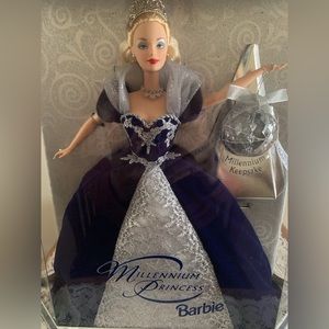 VTG Millennium Princess Barbie NIB, never opened
